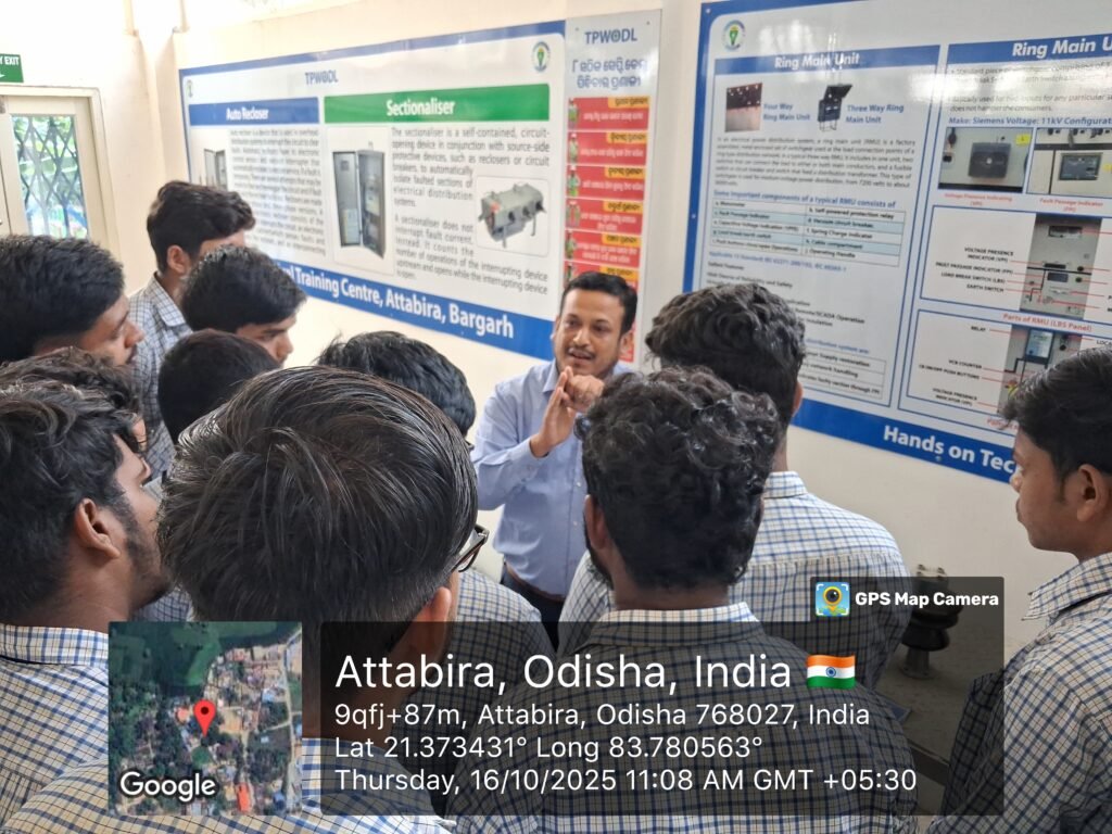 study tour of Electrical brand of PKACE students to Aditya Birla Solar plant and TPWODL