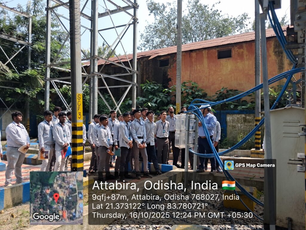 study tour of Electrical brand of PKACE students to Aditya Birla Solar plant and TPWODL